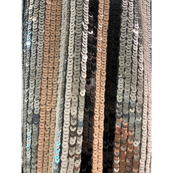 LUCY PARIS Sequin Mini Dress, Sz S, Adjustable Straps - Picture 6 of 6